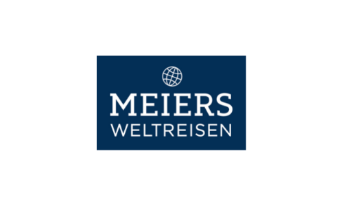 Logo MEIERS WELTREISEN, Reiseveranstalter, dessen Angebot man bei REISEBÜRO Wache buchen kann