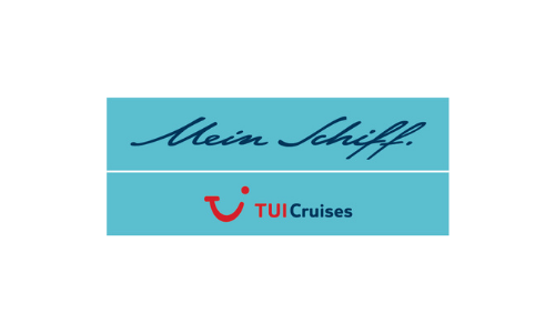 Logo Mein Schiff, TUI Cruises, Reiseveranstalter, buchbar bei REISEBÜRO Wache, Erfurt