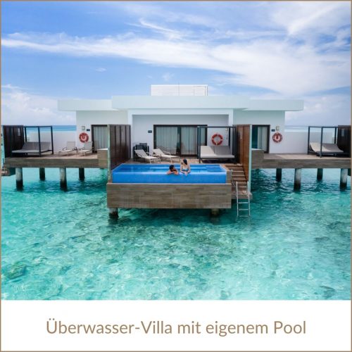 Erfurt Reisebuero Wache Malediven Water Bungalow REISEBÜRO Wache Erfurt: Overwater-Bungalow auf den Malediven mit Privatpool