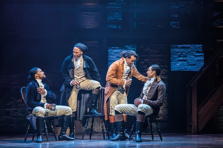 Musical Hamilton in Hamburg: Bild aus der Szene 